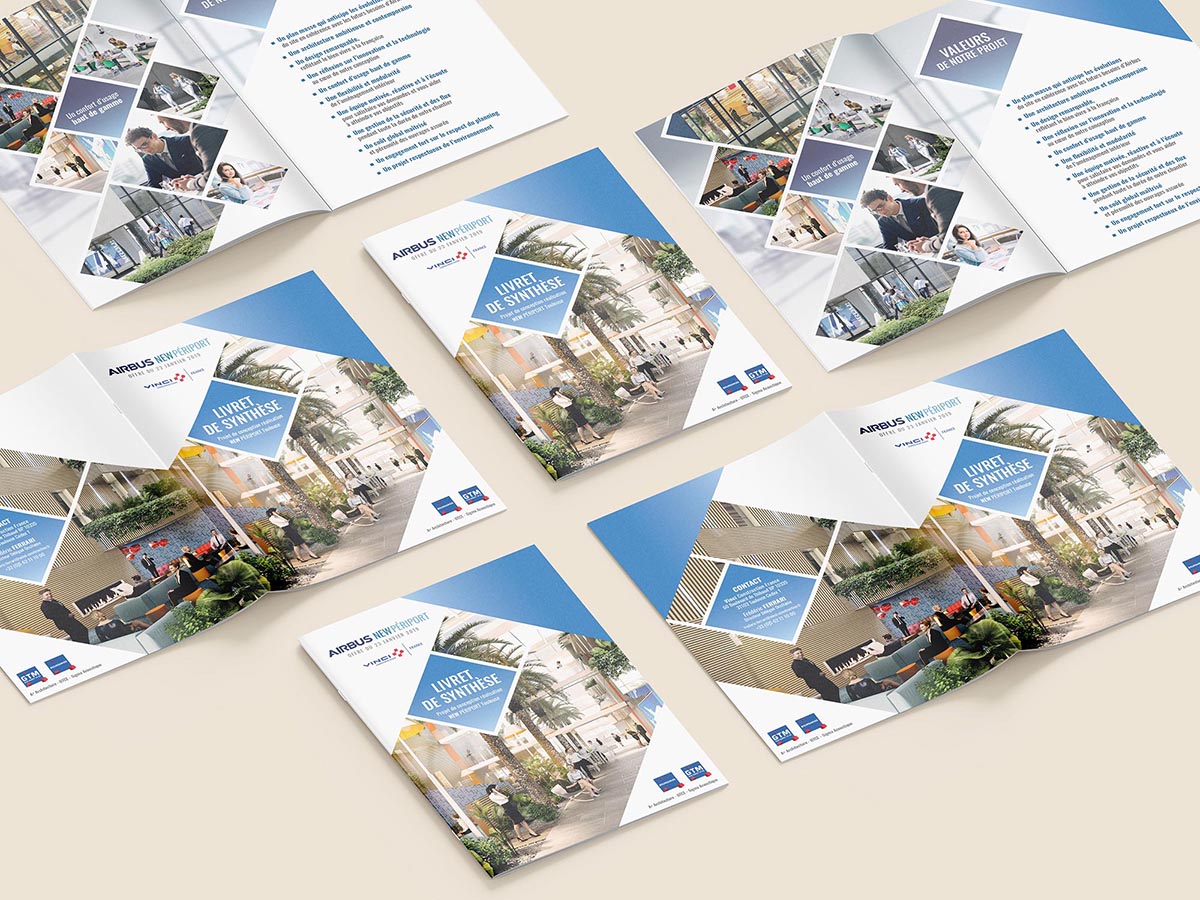 Brochure pour projet architectural